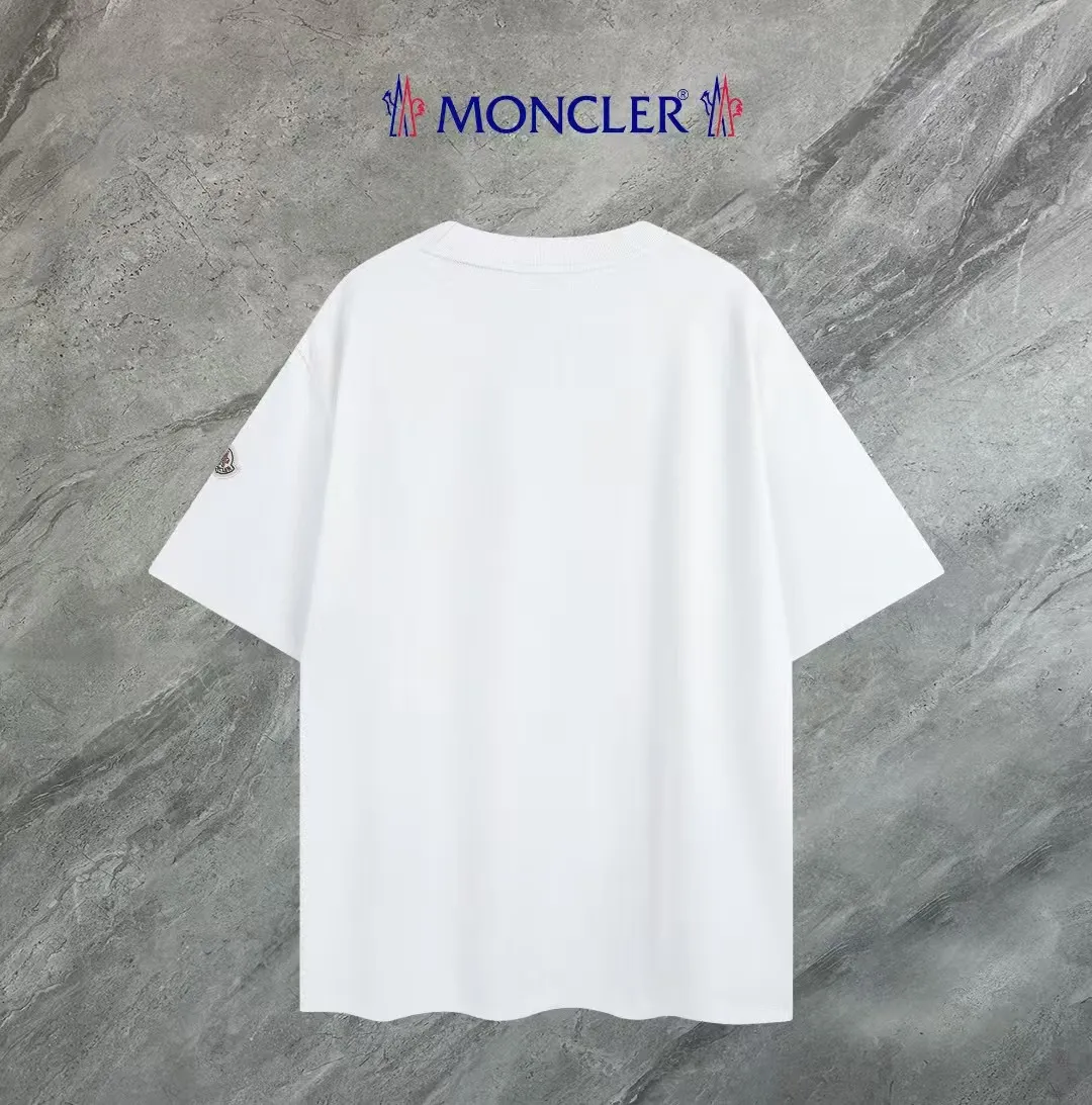 P80💰《Moncler~ 》 2026New Arrival Quality T ， , Versatile Quality ！ ‼ 32 250G ‼ ， ， ， ， T 🤪 Sizes：S-M-L-XL-2XL ：Black，White， Same Style